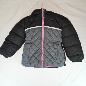 Pink Platinum Girls Hooded Winter Coat Jacket Size 4T